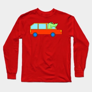 Holiday crocodile Long Sleeve T-Shirt